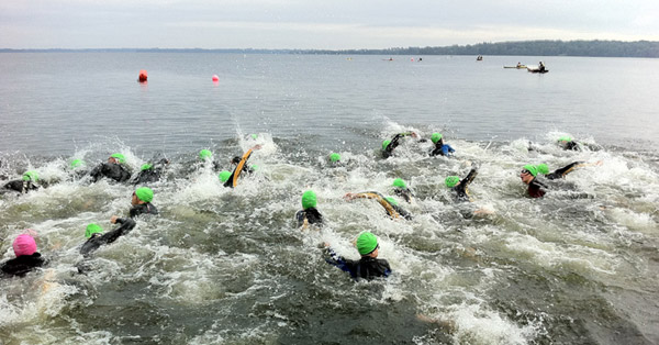 Esrum Open Water 2011: Starten fra Nødebo